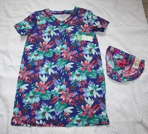 NUEVO CON ETIQUETAS JOCKEY CAMISETA DE DORMIR eco-confort algodón orgánico Y sin línea de panty BIKINI azul - Imagen 1 de 6