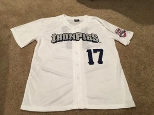 Lehigh Valley IronPigs Phillies Women's SGA White #17 Jersey, Large - New - Picture 1 of 6