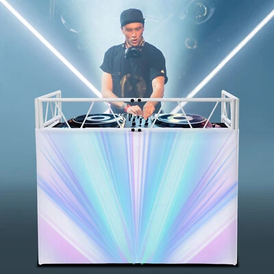 DJ Rectangular DJ Table Station Standing Table Controller Stand  Free Standing - Image 1 of 4