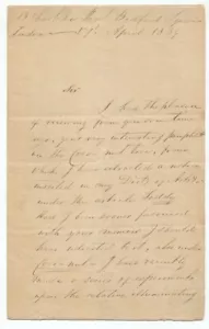 1839 Chemist Andrew Ure Writes about his Coconut Experiments and Rubber Research - Picture 1 of 4