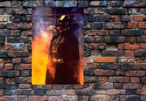 carbon freezing scene Darth Vader Boba Fett poster 16" x 24" Empire Strikes Back - Picture 1 of 2