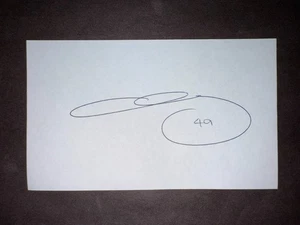Tarjeta índice firmada 3x5 Chris Sale, White Sox (debut 2010) (HS) - Imagen 1 de 1