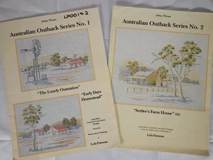 Australian Outback Series 1+2 4 Designs Lola Parsons Counted Cross Stitch Charts - Picture 1 of 11