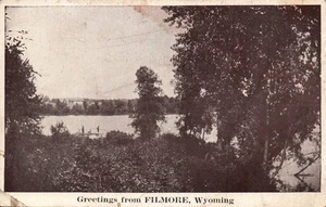 POSTCARD GREETINGS FROM FILMORE WYOMING - Picture 1 of 2