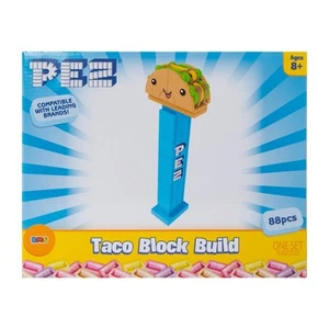 NUEVO EN CAJA PEZ TACO Block Build Set 88 PIEZAS Compatible con Legos ~ - Imagen 1 de 6