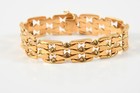 O71D06- Gold 750 18kt Armband