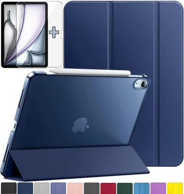 Schutzhülle + 9H Hartglas für iPad Air 11 M3 2025/ M2 2024 ultradünne Case -3 - Bild 1 von 4