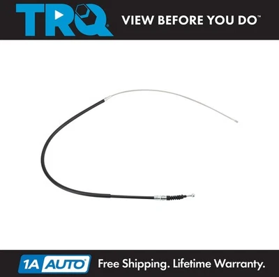 Cable freno aparcamiento trasero delantero TRQ compatible con 08-13 Audi 05-16 Volkswagen Foto 1 de 3