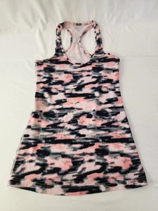 Lululemon Cool Racerback Wamo Camuflaje Apenas Rosa Talla 6? Camiseta sin mangas Wicking Workout mujer - Imagen 1 de 10