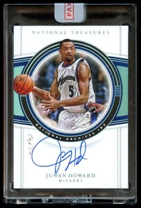 2019-20 National Treasures Archives Ink Autograph Platinum Juwan Howard 1/1 AUTO - Picture 1 of 2
