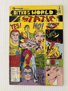 Ditko's World Featuring Static #2 (Renegade Press June 1986) - Picture 1 of 14