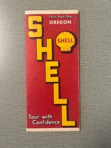 Vintage 1939 Shell Road Map - Oregon - Picture 1 of 7