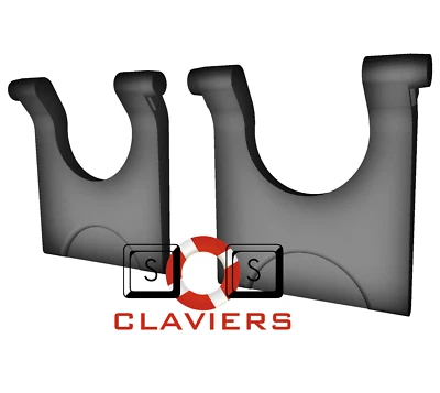 Microsoft Internet Tastatur Spare Ersatz Tilt Leg Ständer Foot Feet Satz - Bild 1 von 3