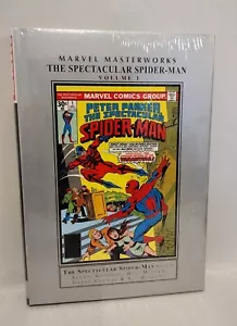 Marvel Masterworks Spectacular Spider-Man Vol 1 copertina rigida #1-15 nuovo sigillato - Foto 1 di 8
