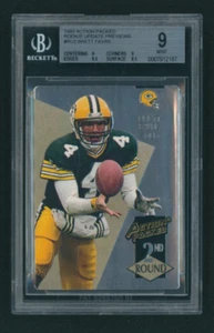1993 Action Packed ROOKIE UPDATE PREVIEWS Brett Favre RC PROTOTYPE #RU2 BGS 9 - Picture 1 of 2