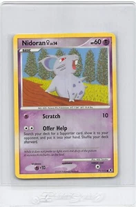 NIDORAN 71/111 - Non-Holo - Rising Rivals - Unlimited - POKEMON CARD - NM - Picture 1 of 2