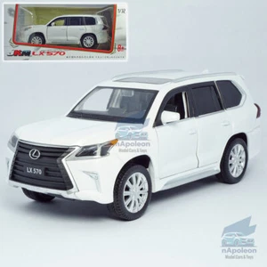 1:32 Lexus LX570 Modelo de Aleación de Coche Diecast Juguete Colección Niños Regalo Blanco - Imagen 1 de 12