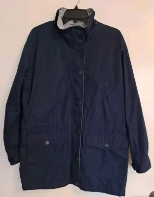 Cabin Creek Women's Jacket Coat Lined Blue Sz Med Lightweight Hiking Outdoor Fun - Imagem 1 de 4
