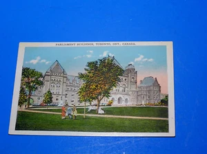 Vintage Parlamentsgebäude, Toronto, Ont. - nicht verschickt - Bild 1 von 2