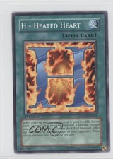 2007 Yu-Gi-Oh! Jaden Yuki 2 Duelist Pack 1st Edition H - Heated Heart 0j6
