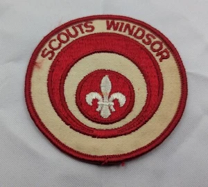 Vintage Boy Scouts Patch Scouts Windsor 3" - Bild 1 von 1
