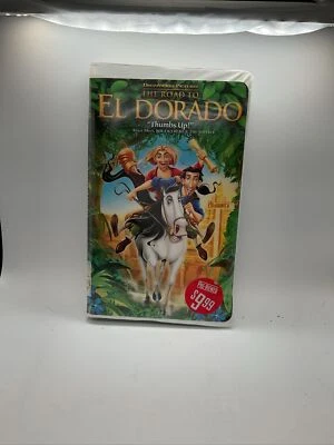 The Road to El Dorado - VHS Clamshell - DreamWorks #83669 - Kevin Kline - Image 1 of 4