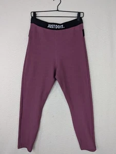 Nike Mujer Rústico Acanalado Leggings "Just Do It" Logo Grande #4142 - Imagen 1 de 9