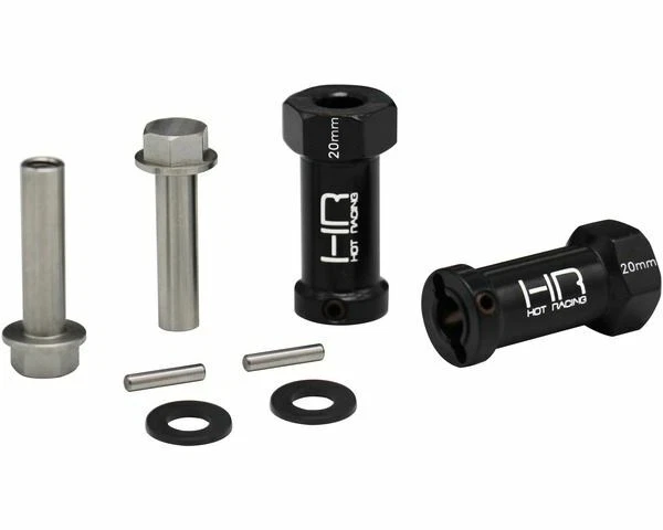 Hot Racing - 20mm Wheel Hub Extensions w/12mm Hex (2), for Axial SCX Wraith - Image 1 of 1
