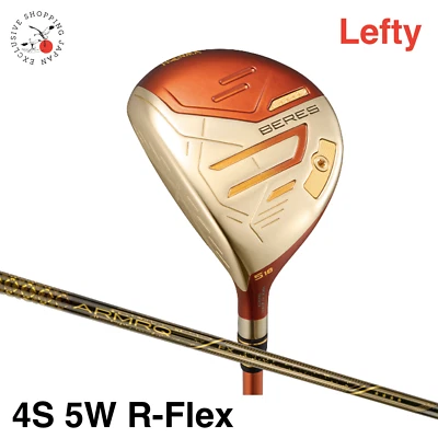 HONMA Beres 09 Lefty Fairway Wood Club 5W 18° ARMRQ FX 4S 4Star R-Flex 2024 MTO - Image 1 of 4