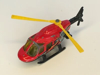 Hot Wheels Toy Helicopter Unit 3 1989 Seein serie 3 D helicóptero adecuado 1989 suelto Foto 1 de 4