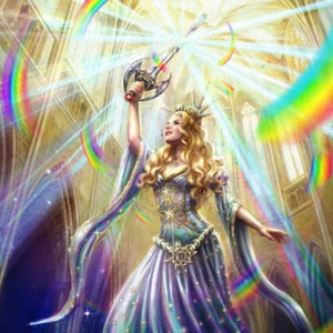   Märchen Prinzessin Kunstdruck Fantasy Illustration Wohndeko Kunstwerk - Bild 1 von 3