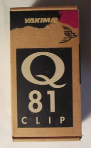 YAKIMA Q81 Q CLIPS # 81 NEW IN BOX. COMPLETE WITH 2 PADS AND STICKERS - Picture 1 of 2