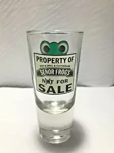 Parrilla de bar SENOR FROG'S Puerto Rico 5 oz. de alto vidrio de tiro grande - Imagen 1 de 3