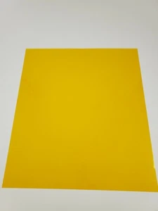 *NUEVO* Filtro de hoja de gel de color amarillo para luces de escenario de teatro fotográfico 21"x24" - Imagen 1 de 4