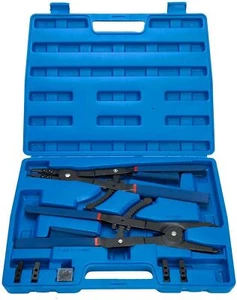 16" LARGE Circlip Snap Ring Pliers Set Heavy Duty Retaining Ring Ratcheting Tool - Picture 1 of 10