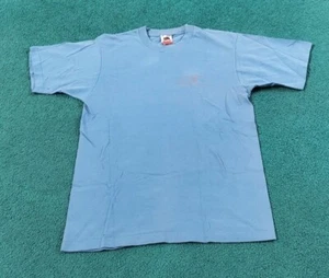 Vintage Lake Tahoe Wild Life T Shirt Men's M Blue Short Sleeve Single Stitch USA - Picture 1 of 10