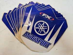 10 Quantity of Factory Effex Front Fender Graphics for Yamaha Motosport (10 Qty) - Picture 1 of 6