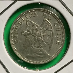 1936 Chile 5 Centavos Condor Coin KM#165 Copper-Nickel Bird 🇨🇱 Bulk Discount! - Picture 1 of 3