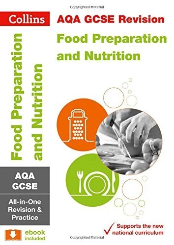 AQA GCSE 9-1 Food Preparation and Nutrition All-in-One Revision and Practice . - Image 1 of 1