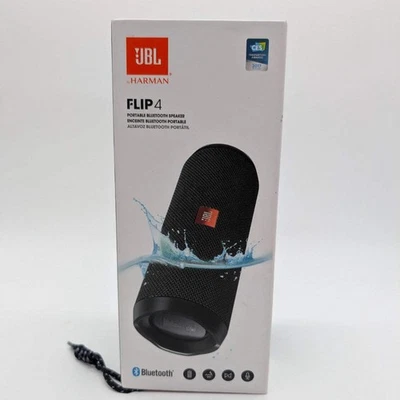 Altavoz Bluetooth Portátil Impermeable JBL Flip 4 Negro FLIP4J Foto 1 de 4