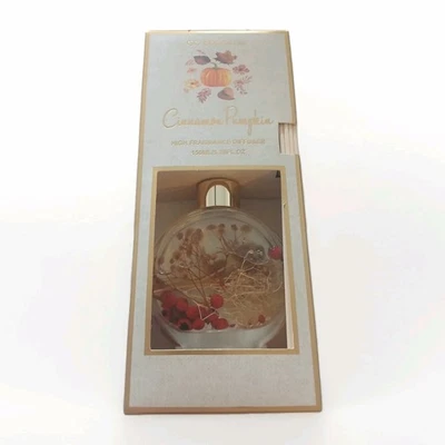 NEW GC Botanicals Cinnamon Pumpkin Reed Diffuser Jar w/12 Sticks - 5.28fl/150ml - Image 1 of 4