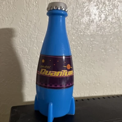 Fallout Nuka Cola Quantum Light Up Bottle Rocket Statue Figure Glowing Lamp - Image 1 of 4