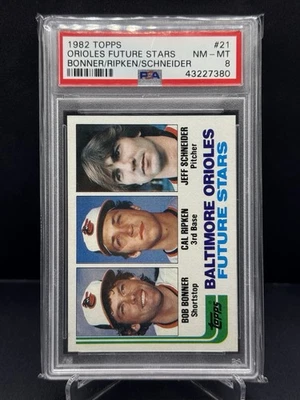 1982 Topps Cal Ripken Jr. #21 PSA 8 Foto 1 de 2