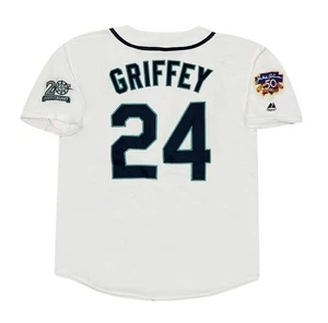 Ken Griffey Jr. Seattle Mariners 1997 Home Jersey w/ Patch Men’s Size Large - Picture 1 of 3