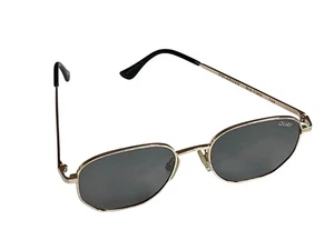 GAFAS DE SOL POLARIZADAS QUAY BIG TIME DORADAS GRIS HUMO - TALLA ÚNICA - Imagen 1 de 11