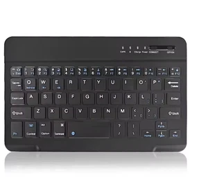 Bluetooth Tastatur kabellos Wireless Mini PC Handy Tablet QWERTY US Layout 25 cm - Bild 1 von 8