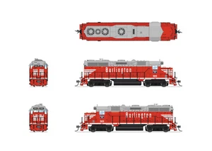 Broadway Limited Imports HO 7534 EMD GP35, Chicago Burlington and Quincy #989 - Picture 1 of 6