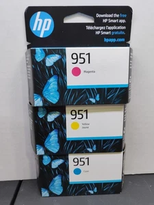May 2025 HP 951 COLOR INK Sealed for OFFICEJET PRO 8600 CN051AN - Picture 1 of 5