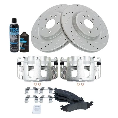 TRQ BKA46286 Brake Kit For Ford Taurus 2010-2012 Front 6L2Z2001A - Image 1 of 4