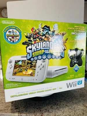 Consola Nintendo WiiU Wii U Skylanders Edición Limitada Paquete Blanca Nueva en Caja Foto 1 de 4